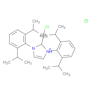 2-CHLORO-1,3-BIS(2,6-DIISOPROPYLPHENYL)-1H-IMIDAZOL-3-IUM CHLORIDE