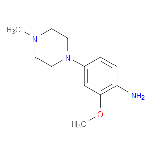 2-METHOXY-4-(4-METHYLPIPERAZIN-1-YL)ANILINE