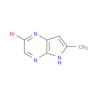 2-BROMO-6-METHYL-5H-PYRROLO[2,3-B]PYRAZINE