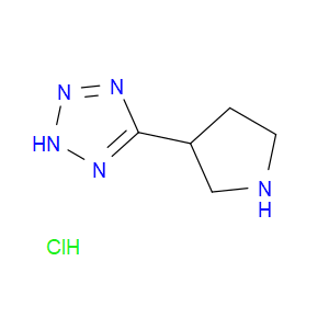 5-(PYRROLIDIN-3-YL)-2H-1,2,3,4-TETRAZOLE HYDROCHLORIDE