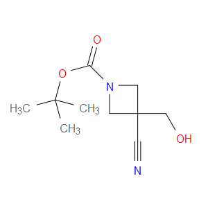 TERT-BUTYL 3-CYANO-3-(HYDROXYMETHYL)AZETIDINE-1-CARBOXYLATE - Click Image to Close
