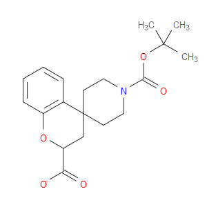 1'-(TERT-BUTOXYCARBONYL)SPIRO[CHROMAN-4,4'-PIPERIDINE]-2-CARBOXYLIC ACID - Click Image to Close