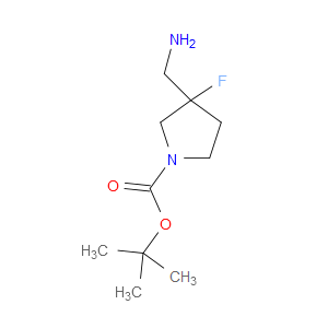 TERT-BUTYL 3-(AMINOMETHYL)-3-FLUOROPYRROLIDINE-1-CARBOXYLATE