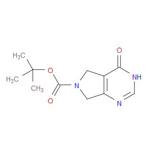 TERT-BUTYL 4-OXO-5,7-DIHYDRO-3H-PYRROLO[3,4-D]PYRIMIDINE-6(4H)-CARBOXYLATE - Click Image to Close