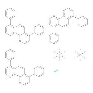 TRIS(4,7-DIPHENYL-1,10-PHENANTHROLINE)RUTHENIUM(II) BIS(HEXAFLUOROPHOSPHATE) COMPLEX - Click Image to Close