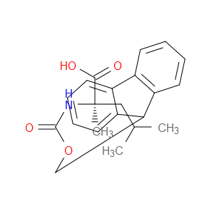 (R)-2-((((9H-FLUOREN-9-YL)METHOXY)CARBONYL)AMINO)-2,4-DIMETHYLPENTANOIC ACID