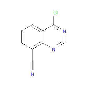 4-CHLOROQUINAZOLINE-8-CARBONITRILE - Click Image to Close