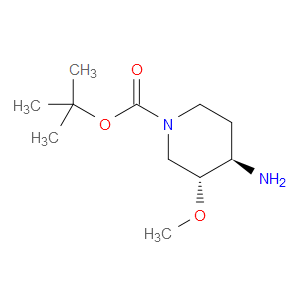 TRANS-4-AMINO-1-BOC-3-METHOXYPIPERIDINE - Click Image to Close