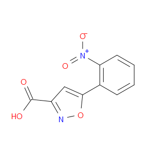 5-(2-NITROPHENYL)ISOXAZOLE-3-CARBOXYLIC ACID