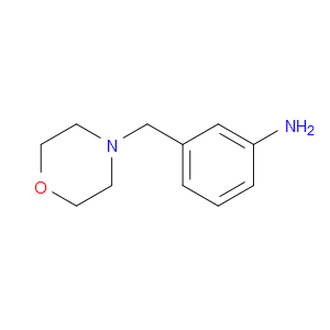 3-(MORPHOLIN-4-YLMETHYL)ANILINE