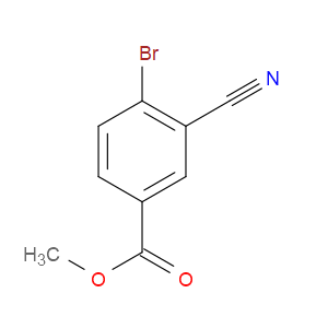 METHYL 4-BROMO-3-CYANOBENZOATE