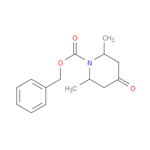 BENZYL 2,6-DIMETHYL-4-OXOPIPERIDINE-1-CARBOXYLATE