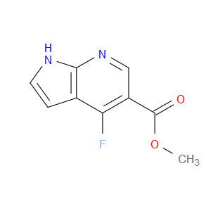 METHYL 4-FLUORO-1H-PYRROLO[2,3-B]PYRIDINE-5-CARBOXYLATE