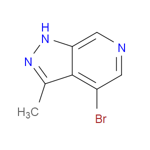 4-BROMO-3-METHYL-1H-PYRAZOLO[3,4-C]PYRIDINE - Click Image to Close