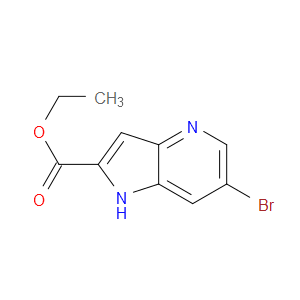 ETHYL 6-BROMO-1H-PYRROLO[3,2-B]PYRIDINE-2-CARBOXYLATE - Click Image to Close