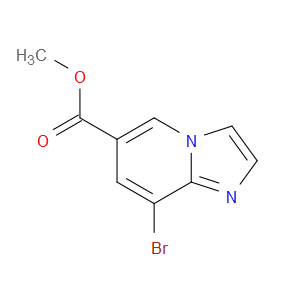 METHYL 8-BROMOIMIDAZO[1,2-A]PYRIDINE-6-CARBOXYLATE - Click Image to Close