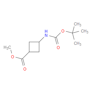 METHYL 3-(BOC-AMINO)CYCLOBUTANECARBOXYLATE