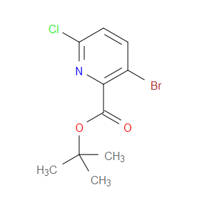 TERT-BUTYL 3-BROMO-6-CHLOROPICOLINATE
