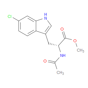 (R)-N-ACETYL-6-CHLORO-TRP-OME