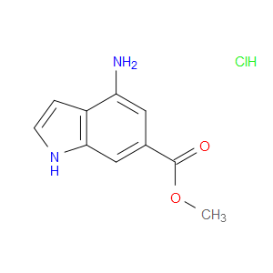 METHYL 4-AMINO-6-INDOLECARBOXYLATE HYDROCHLORIDE - Click Image to Close