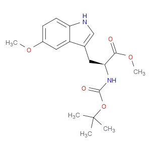 METHYL (S)-2-(N-BOC-AMINO)-3-(5-METHOXYINDOL-3-YL)PROPIONATE - Click Image to Close