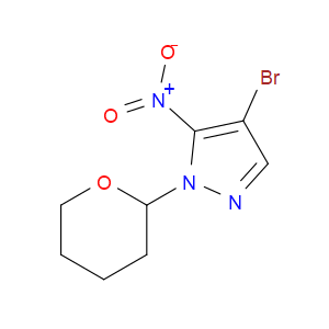 4-BROMO-5-NITRO-1-(TETRAHYDRO-2H-PYRAN-2-YL)-1H-PYRAZOLE