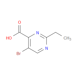 5-BROMO-2-ETHYLPYRIMIDINE-4-CARBOXYLIC ACID - Click Image to Close