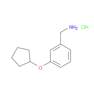 (3-(CYCLOPENTYLOXY)PHENYL)METHANAMINE HYDROCHLORIDE