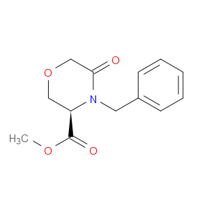 (R)-METHYL 4-BENZYL-5-OXOMORPHOLINE-3-CARBOXYLATE - Click Image to Close