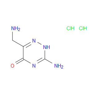 3-AMINO-6-(AMINOMETHYL)-1,2,4-TRIAZIN-5(4H)-ONE DIHYDROCHLORIDE - Click Image to Close