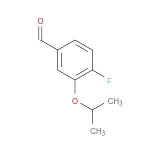 4-FLUORO-3-(1-METHYLETHOXY)-BENZALDEHYDE