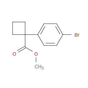 METHYL 1-(4-BROMOPHENYL)CYCLOBUTANECARBOXYLATE - Click Image to Close