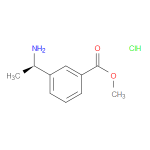 (R)-METHYL 3-(1-AMINOETHYL)BENZOATE HYDROCHLORIDE