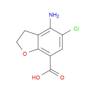 4-AMINO-5-CHLORO-2,3-DIHYDROBENZOFURAN-7-CARBOXYLIC ACID - Click Image to Close