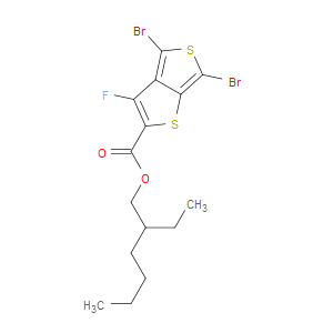2-ETHYLHEXYL 4,6-DIBROMO-3-FLUOROTHIENO[3,4-B]THIOPHENE-2-CARBOXYLATE
