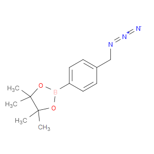 2-(4-(AZIDOMETHYL)PHENYL)-4,4,5,5-TETRAMETHYL-1,3,2-DIOXABOROLANE - Click Image to Close