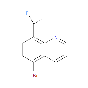 5-BROMO-8-(TRIFLUOROMETHYL)QUINOLINE