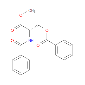 2-BENZAMIDO-3-METHOXY-3-OXOPROPYL BENZOATE - Click Image to Close