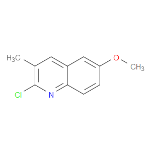 2-CHLORO-6-METHOXY-3-METHYLQUINOLINE - Click Image to Close