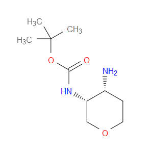 TERT-BUTYL ((3R,4R)-4-AMINOTETRAHYDRO-2H-PYRAN-3-YL)CARBAMATE