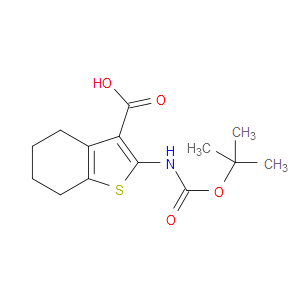 2-((TERT-BUTOXYCARBONYL)AMINO)-4,5,6,7-TETRAHYDROBENZO[B]THIOPHENE-3-CARBOXYLIC ACID