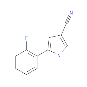 5-(2-FLUOROPHENYL)-1H-PYRROLE-3-CARBONITRILE