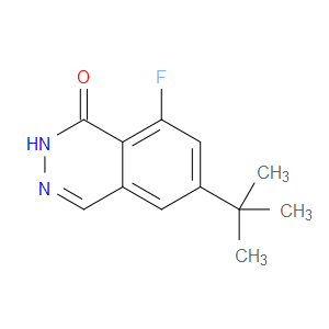 6-(TERT-BUTYL)-8-FLUOROPHTHALAZIN-1(2H)-ONE - Click Image to Close