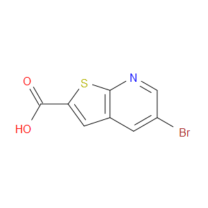 5-BROMOTHIENO[2,3-B]PYRIDINE-2-CARBOXYLIC ACID - Click Image to Close