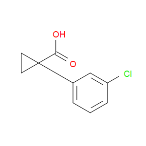 1-(3-CHLOROPHENYL)CYCLOPROPANECARBOXYLIC ACID - Click Image to Close