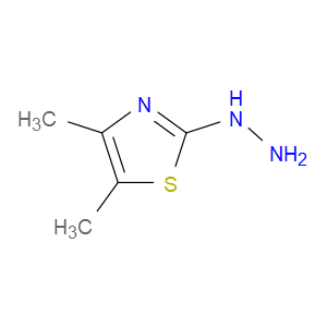 2-HYDRAZINO-4,5-DIMETHYL-1,3-THIAZOLE HYDROCHLORIDE - Click Image to Close
