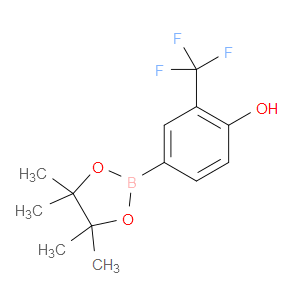 4-(4,4,5,5-TETRAMETHYL-1,3,2-DIOXABOROLAN-2-YL)-2-(TRIFLUOROMETHYL)PHENOL