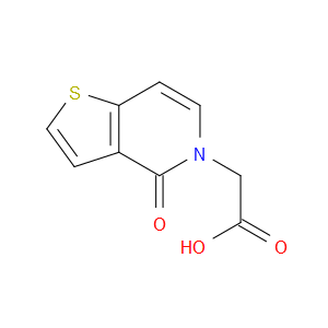 2-(4-OXOTHIENO[3,2-C]PYRIDIN-5(4H)-YL)ACETIC ACID