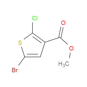 METHYL 5-BROMO-2-CHLOROTHIOPHENE-3-CARBOXYLATE