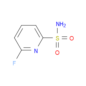 6-FLUOROPYRIDINE-2-SULFONAMIDE - Click Image to Close